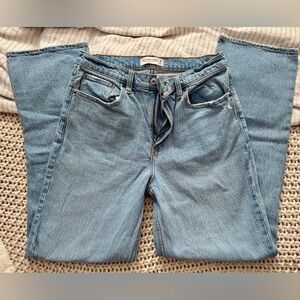 Abercrombie & Fitch The Vintage Straight High Rise, 6L/28L